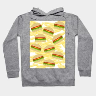 CHEESEBURGERS With Fries Hoodie